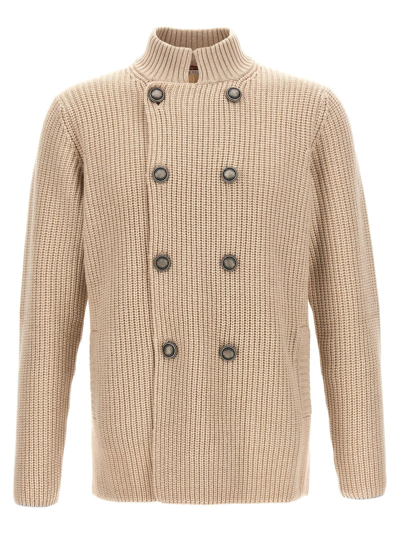 Brunello Cucinelli Double-breasted Cardigan - Men - Piano Luigi