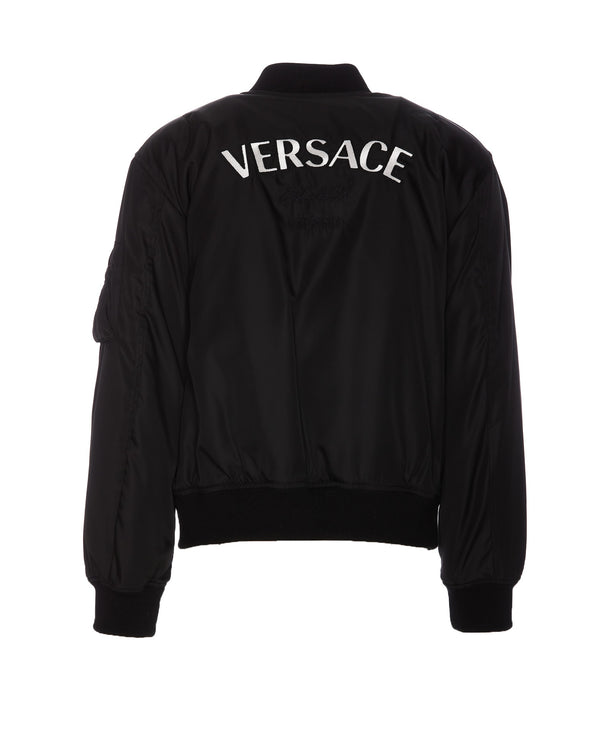 Versace Logo Bomber Jacket - Men