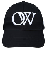 Off-White Logo Embroidered Baseball Cap - Men