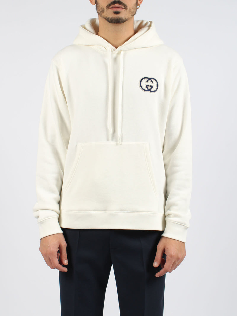 Gucci Cotton Jersey Hooded Sweatshirt - Men