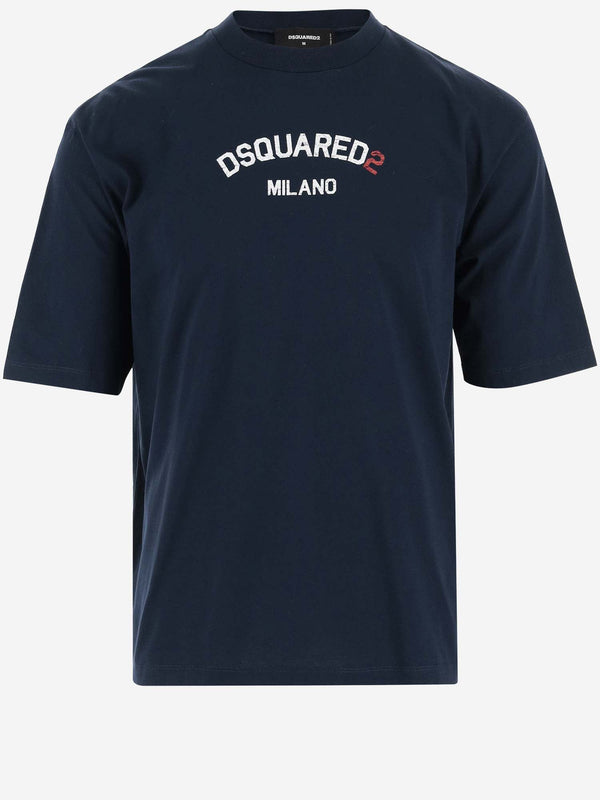 Dsquared2 Cotton T-shirt With Logo - Men