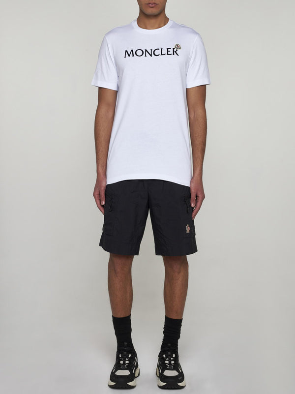 Moncler Logo Cotton T-shirt - Men