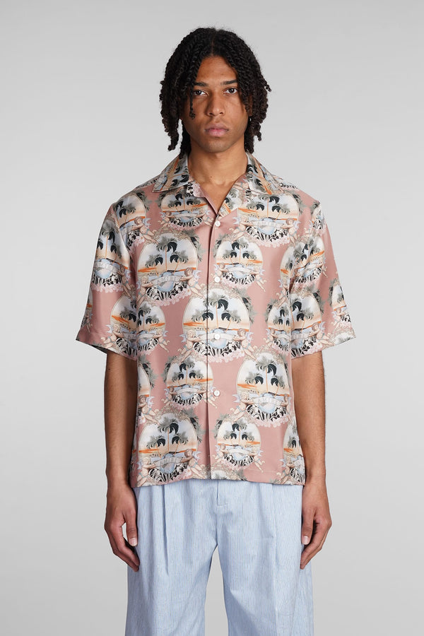 AMIRI Shirt In Multicolor Silk - Men