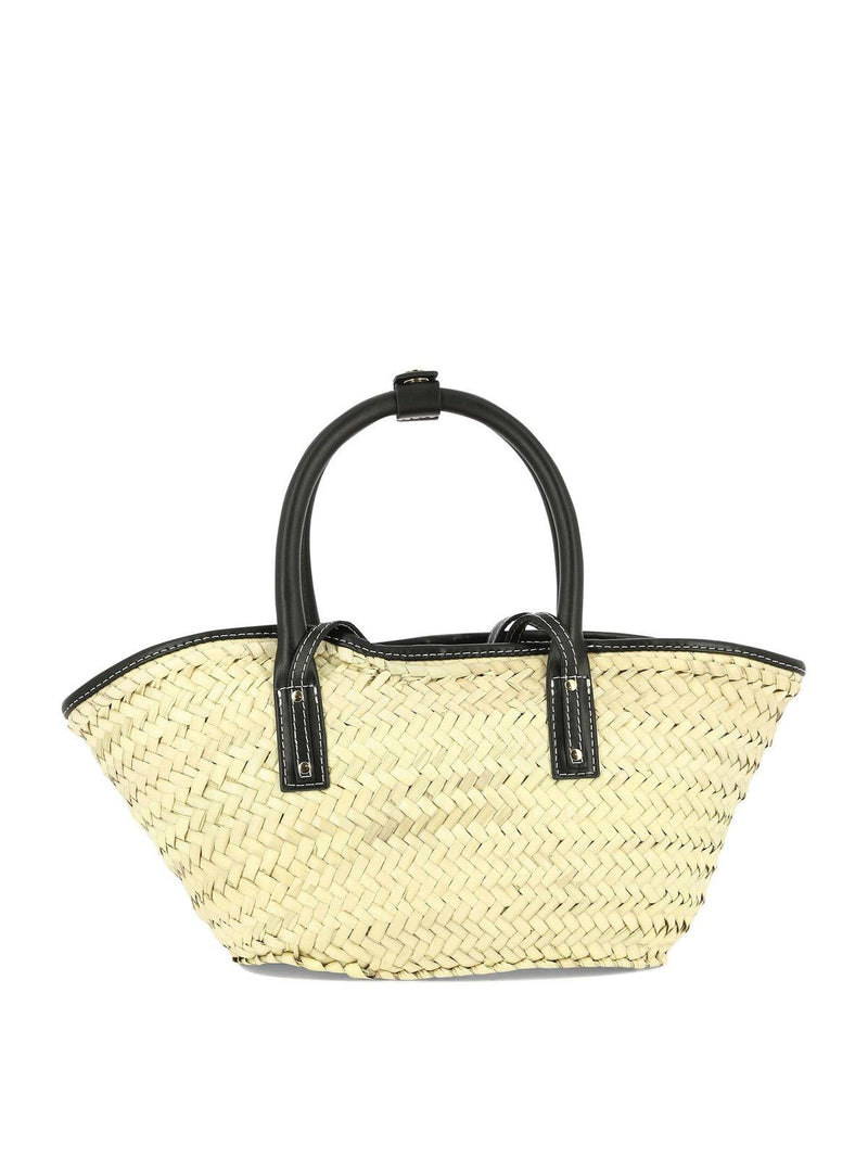 Jacquemus Le Panier Soli Logo Plaque Mini Tote Bag - Women