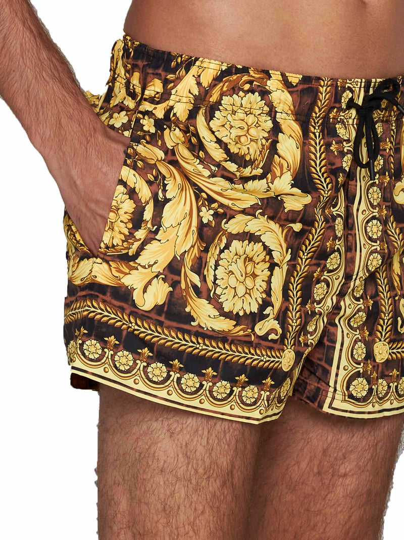 Versace Shorts Baroccodile - Men