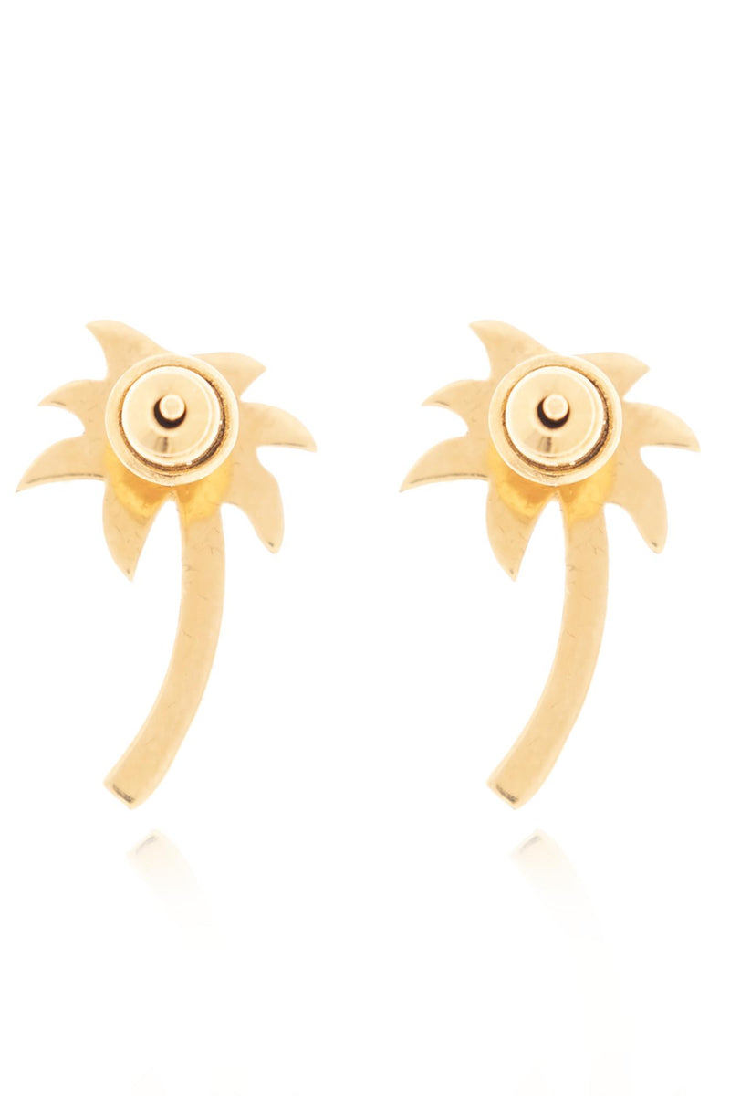 Palm Angels Earrings With Logo - Women