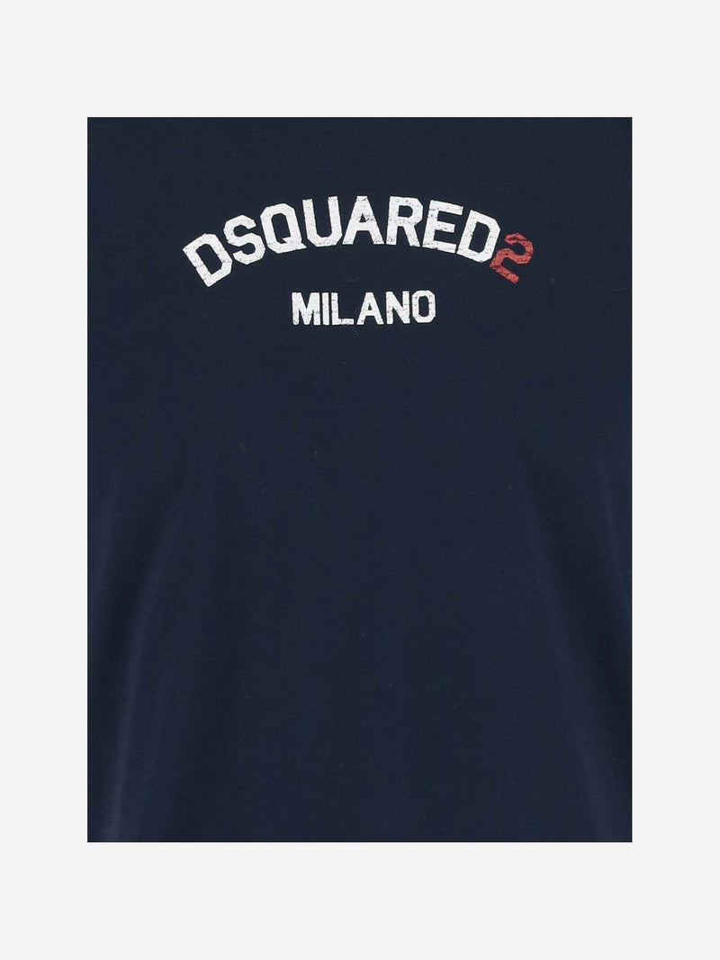 Dsquared2 Cotton T-shirt With Logo - Men