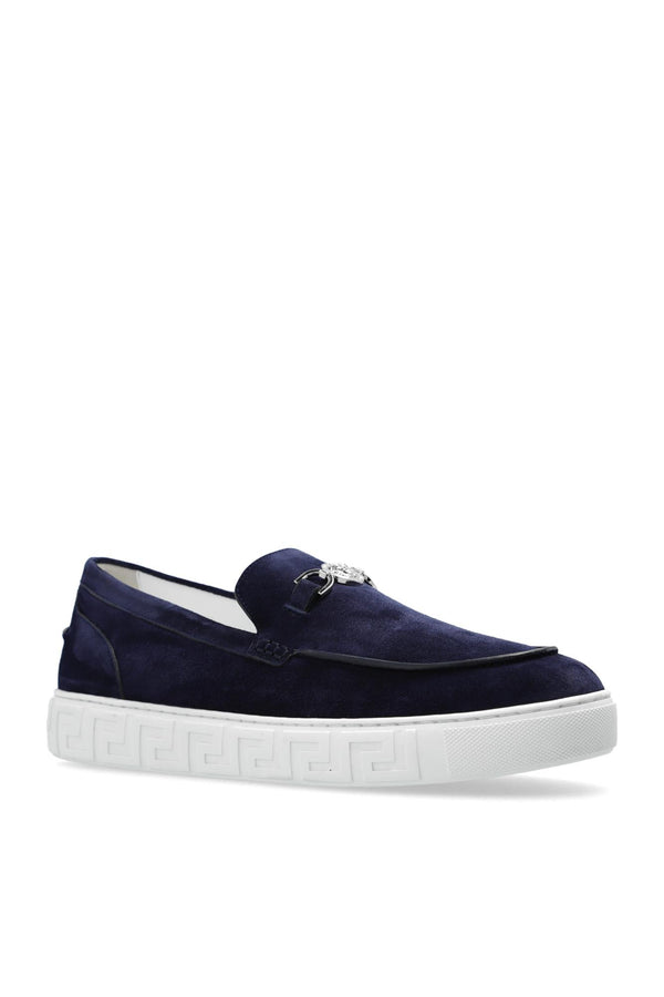 Versace Suede Loafers - Men