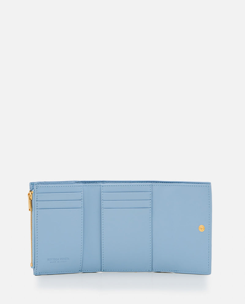 Bottega Veneta Tri-fold Leather Wallet - Women