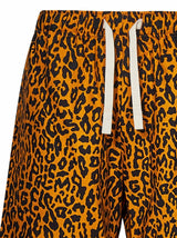 Palm Angels Leopard Printed Drawstring Shorts - Men