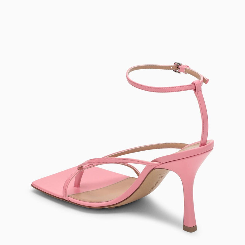 Bottega Veneta Squared Toe Strappy Sandals - Women