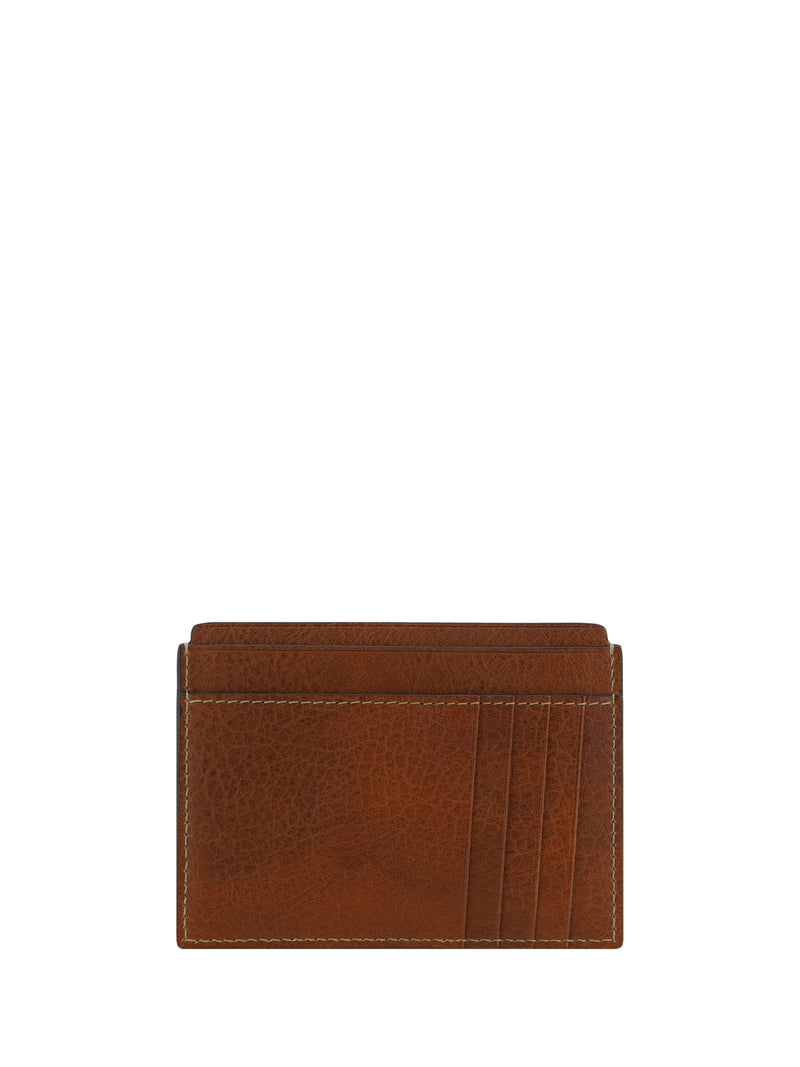 Brunello Cucinelli Leather Card Holder - Men
