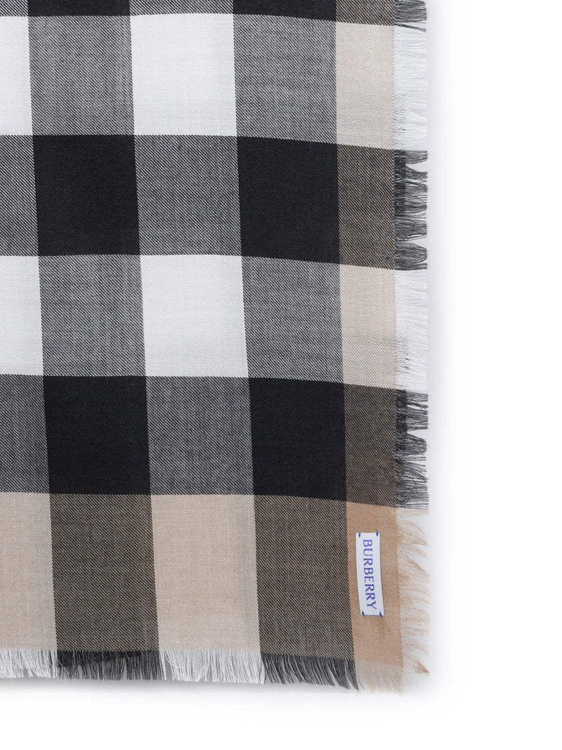 Burberry Beige Cashmere Blend Scarf - Men