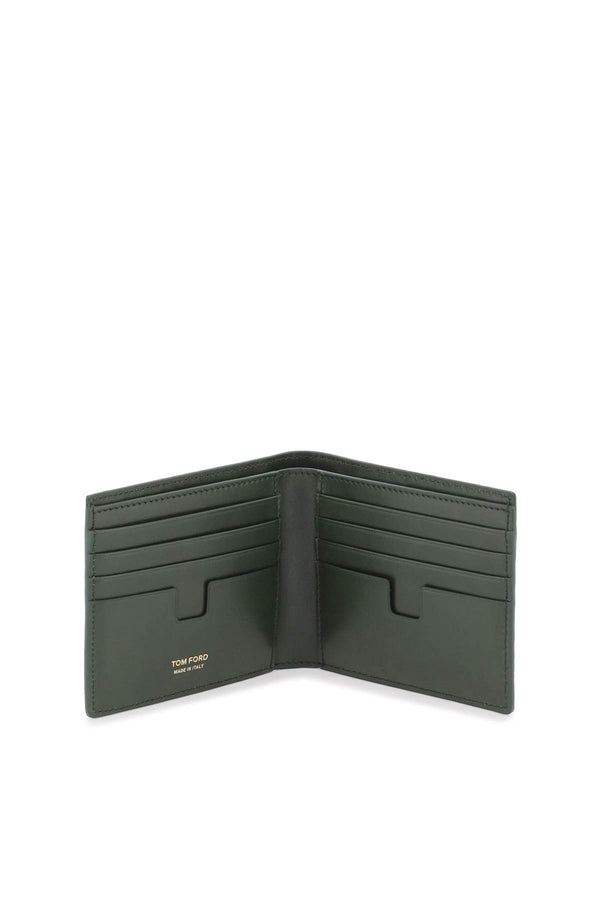 Tom Ford Croco-embossed Leather Bifold Wallet - Men
