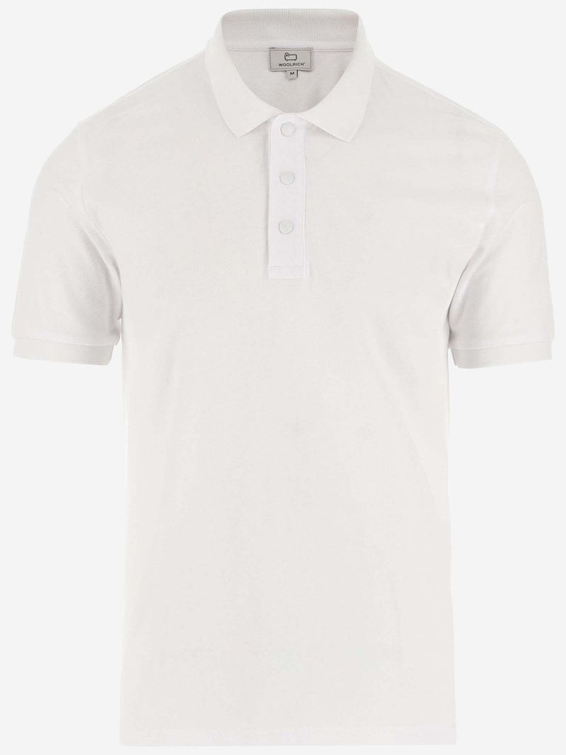 Woolrich Stretch Cotton Polo Shirt - Men