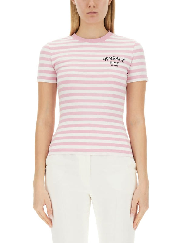 Versace Nautical Stripe T-shirt - Women