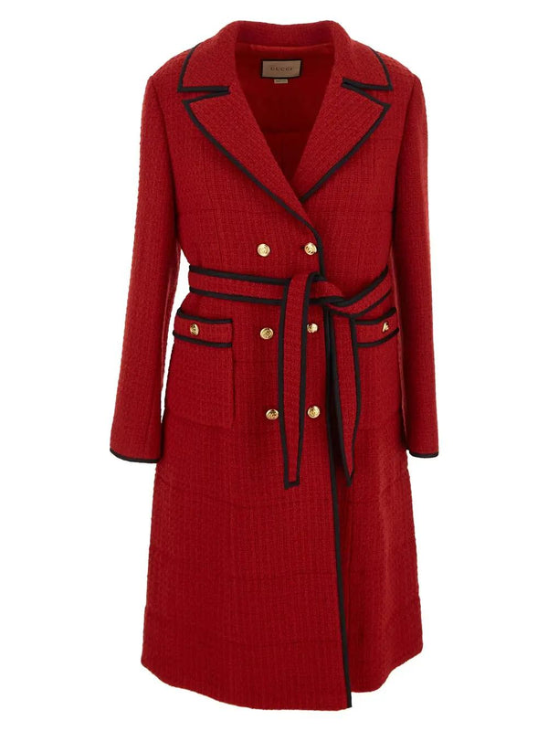 Gucci Wool Long Coat - Women