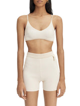 Jacquemus Le Bandeau Pralu Logo Plaque Bralette - Women