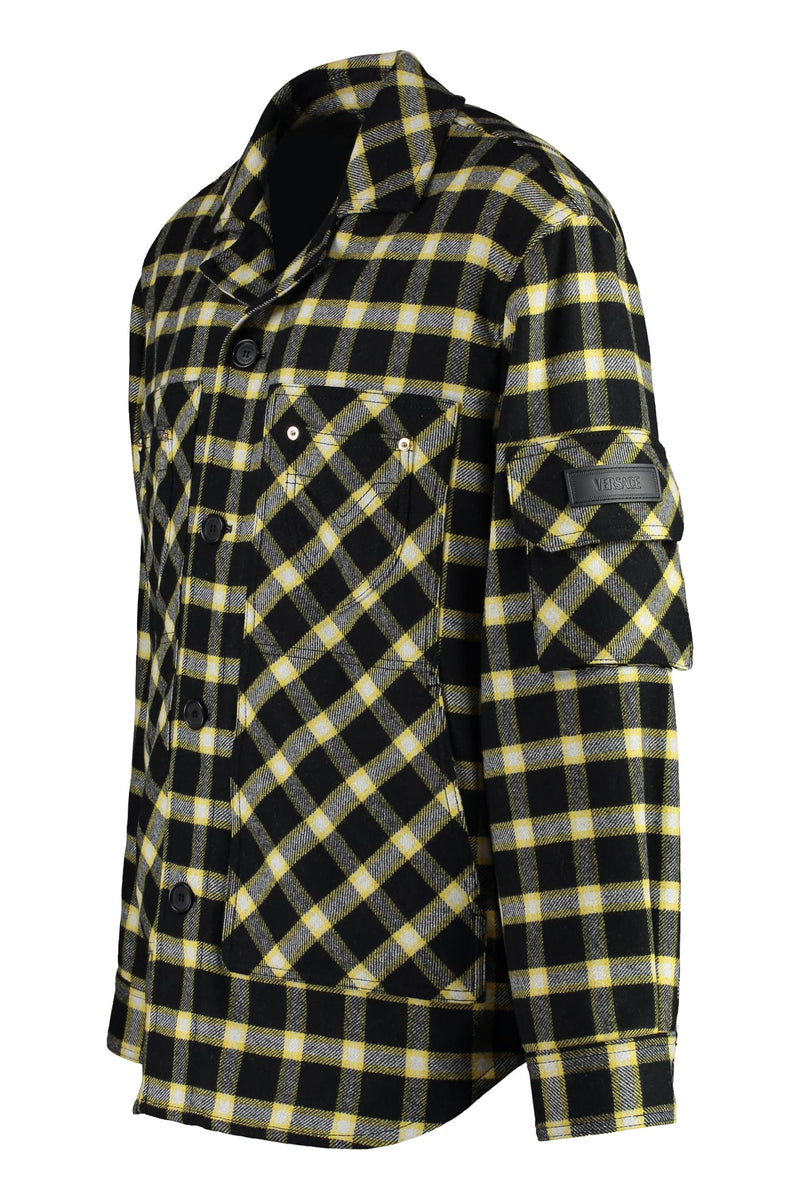 Versace Wool Blend Overshirt - Men