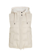 Brunello Cucinelli Sleeveless Down Jacket In Lightweight Nylon With Hood - Women