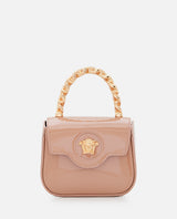 Versace La Medusa Patent Leather Mini Bag - Women