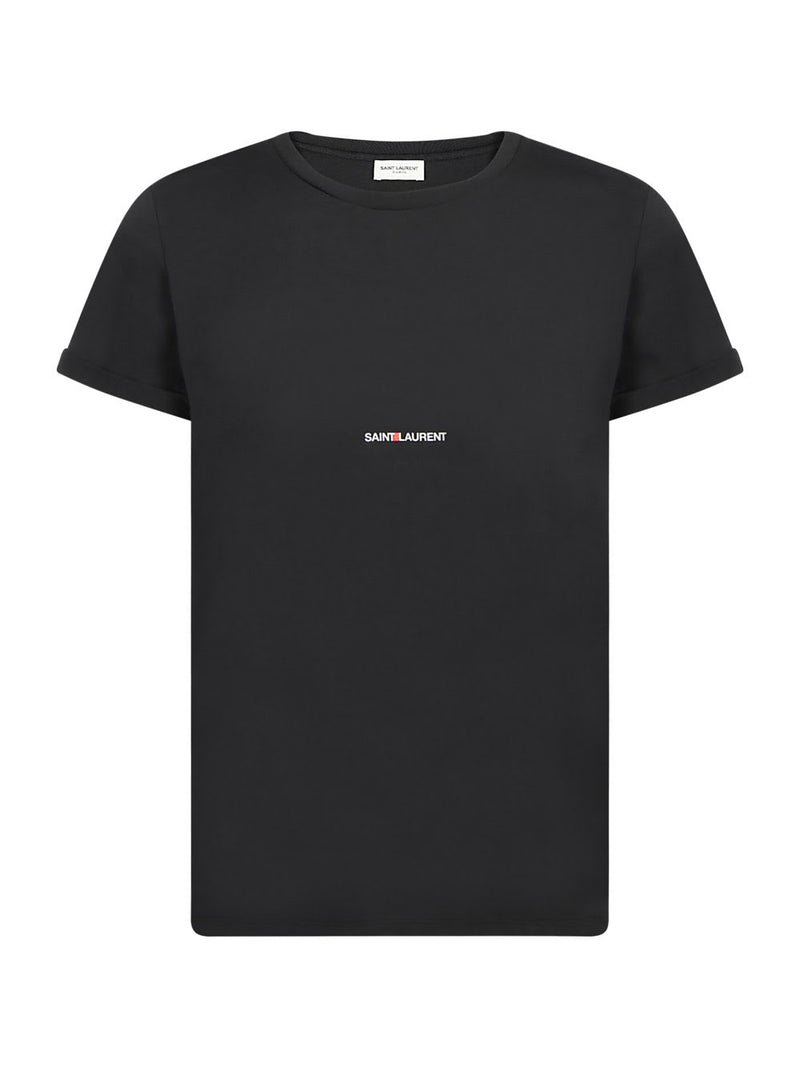 Saint Laurent Cotton T-shirt With Logo - Men