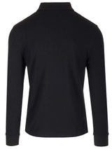 Saint Laurent Button Detailed Long-sleeved Polo Shirt - Men