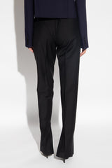 Gucci Wool Pleat-front Trousers - Women