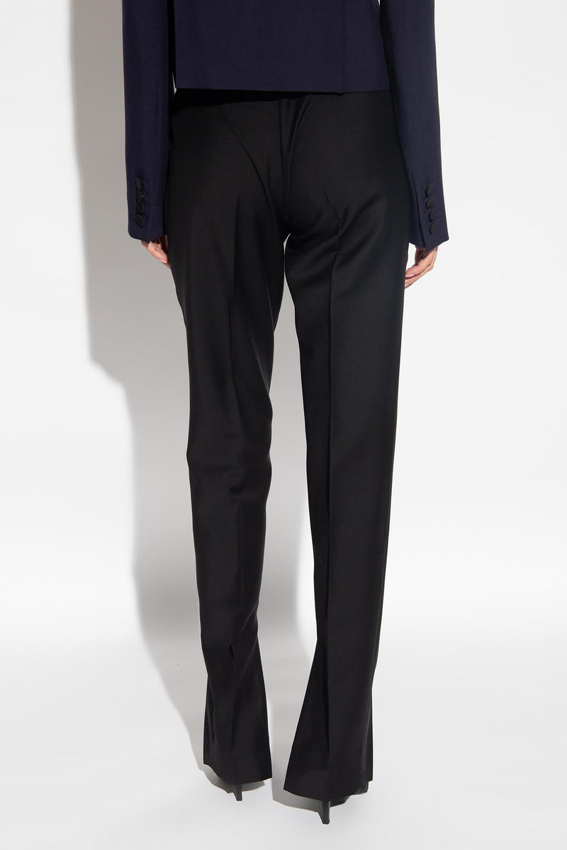 Gucci Wool Pleat-front Trousers - Women