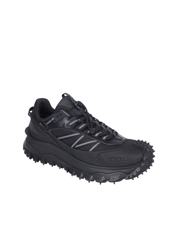 Moncler Trailgrip Gtx Low Black Sneakers - Men