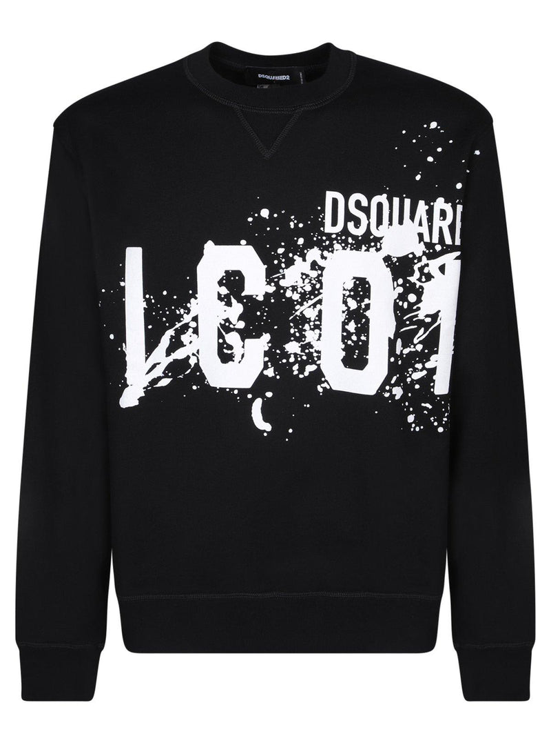 Dsquared2 Logo Printed Crewneck Sweatshirt - Men