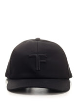 Tom Ford Black Cap With Logo - Men - Piano Luigi