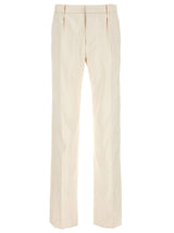 Saint Laurent Silk Tuxedo-style Pants - Men - Piano Luigi