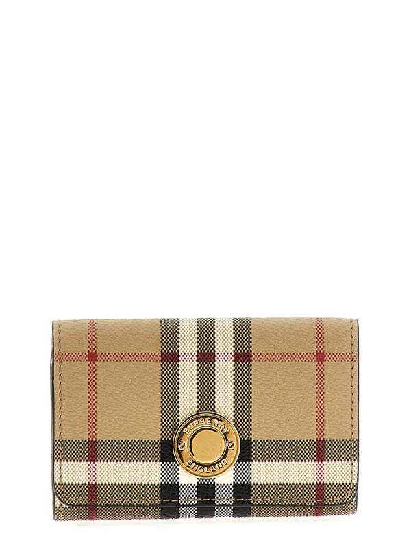 Burberry Check Wallet - Women