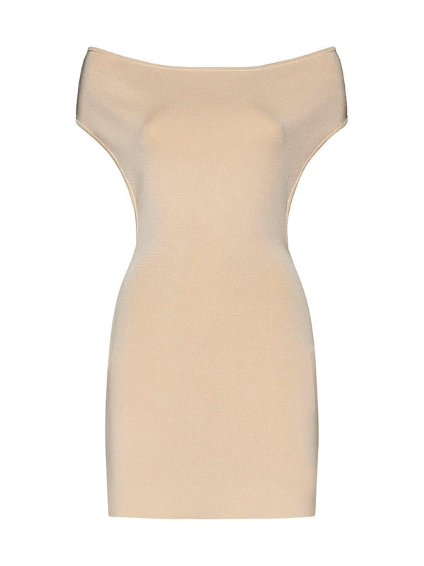 Jacquemus La Robe Cubista Off-shoulder Dress - Women