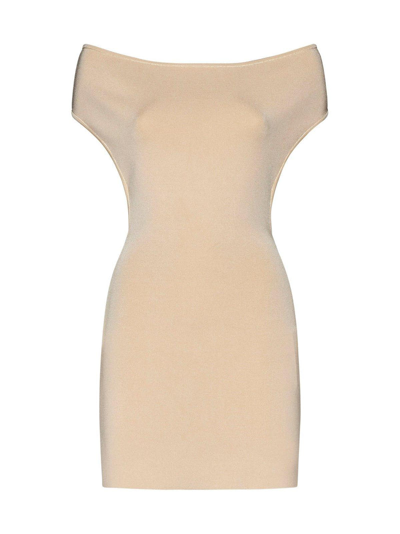 Jacquemus La Robe Cubista Off-shoulder Dress - Women