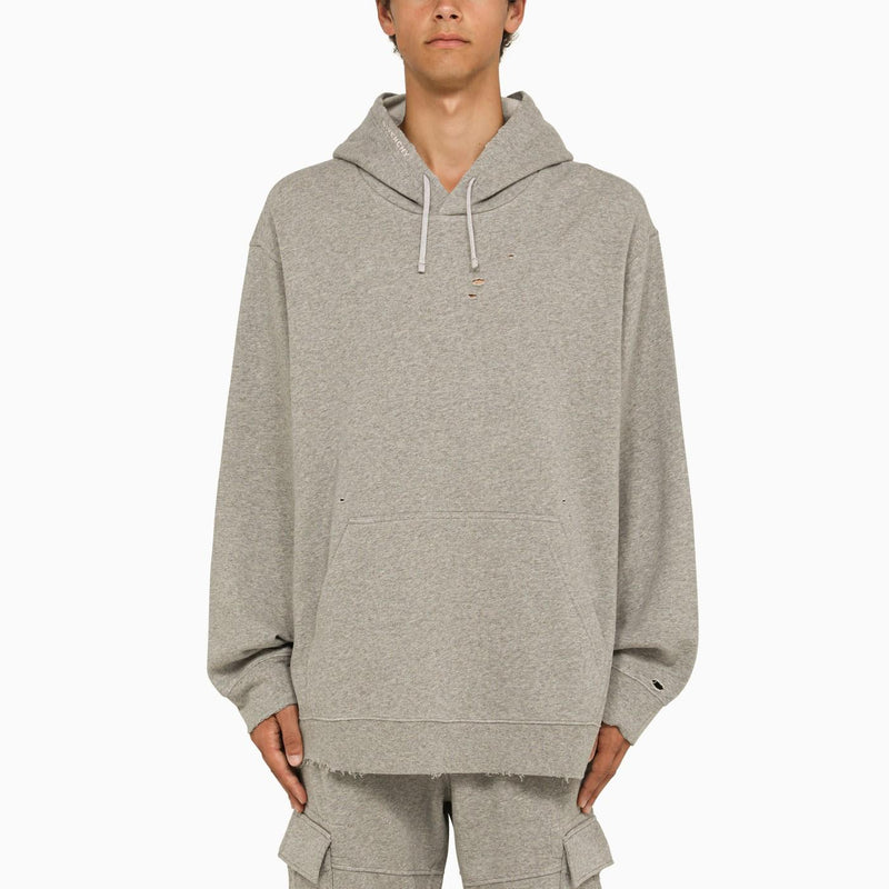 Givenchy Distressed Drawstring Hoodie - Men