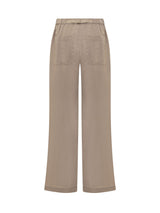 Brunello Cucinelli Cotton Trousers - Women