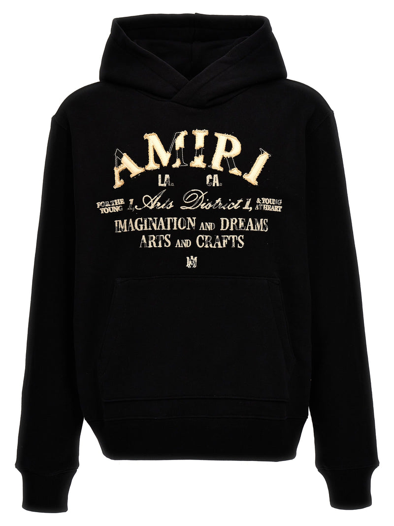 AMIRI distressed Arts District Hoodie - Men