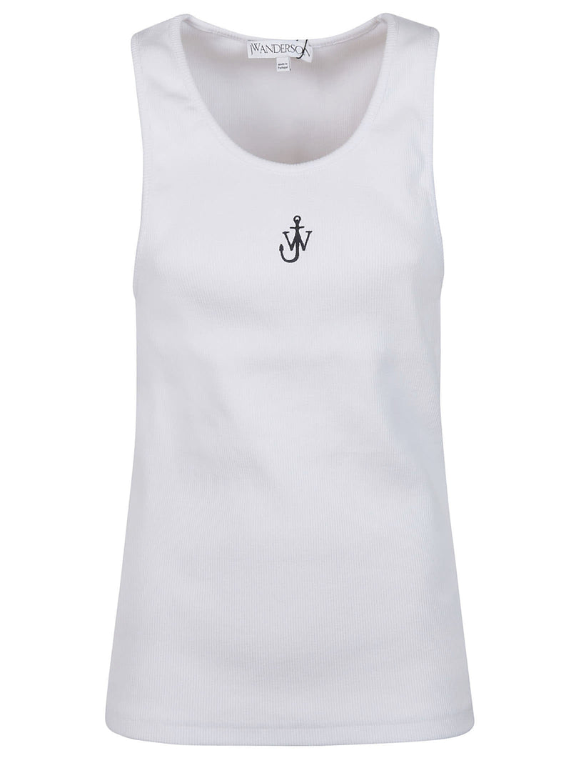 J.W. Anderson Anchor Embroidery Tank Top - Women