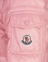 Moncler Pink Gles Down Jacket - Women