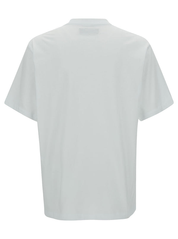 AMIRI White T-shirt With Contrasting Logo Print In Cotton Man - Men