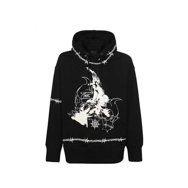 Givenchy Logo Hooded Sweatshirt - Men - Piano Luigi