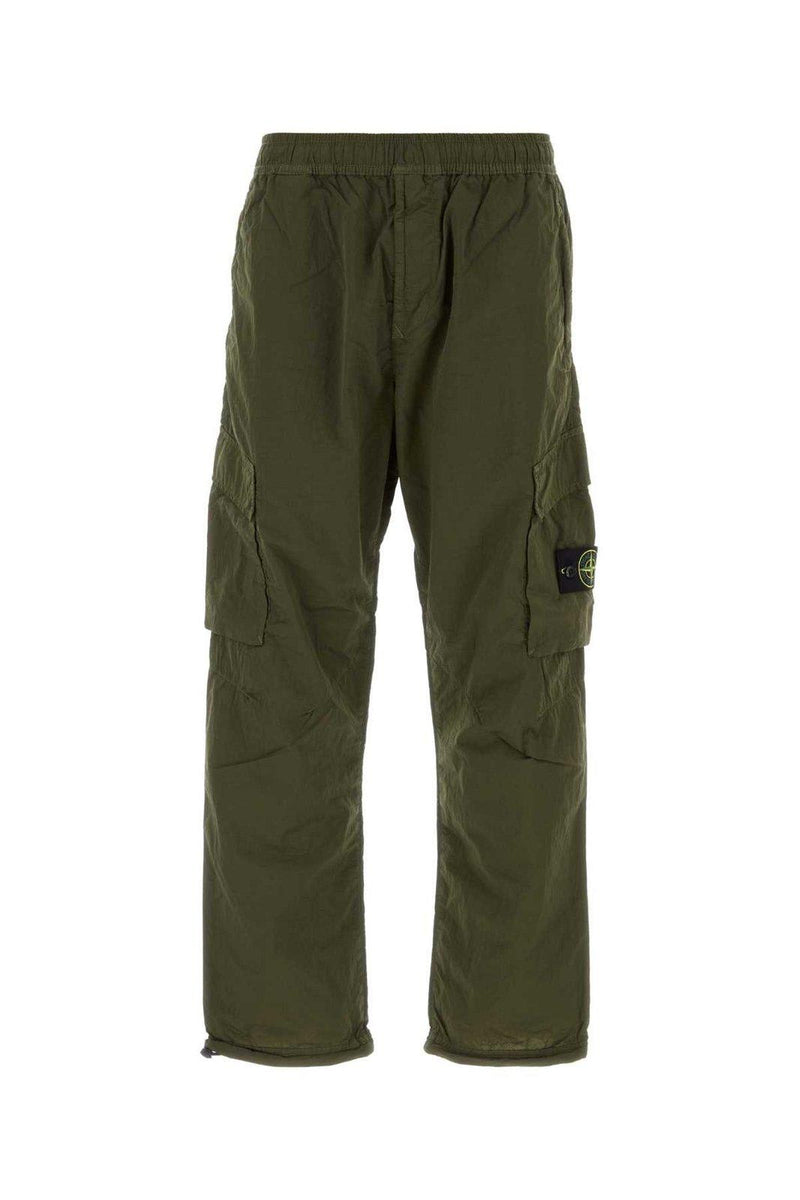 Stone Island Compass Patch Elasticated Waist Pants - Men