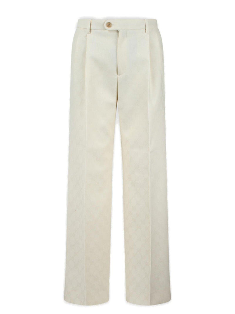 Gucci Gg Wide Leg Trousers - Women