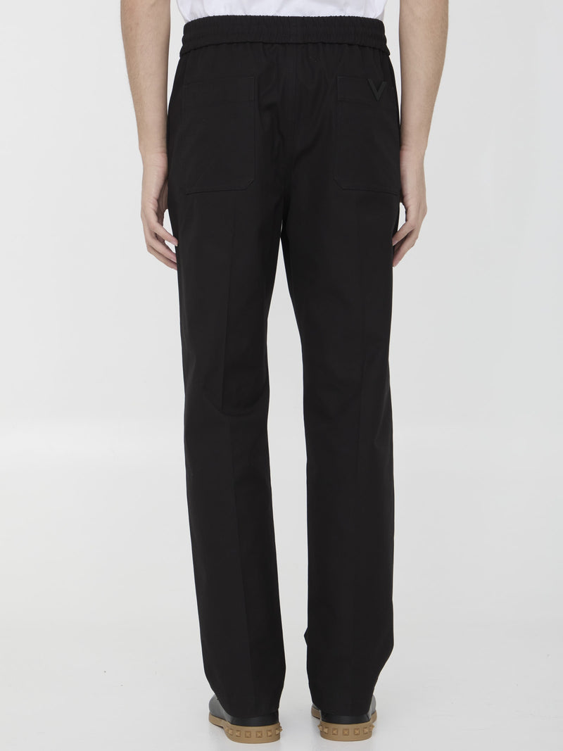 Valentino Cotton Trousers - Men