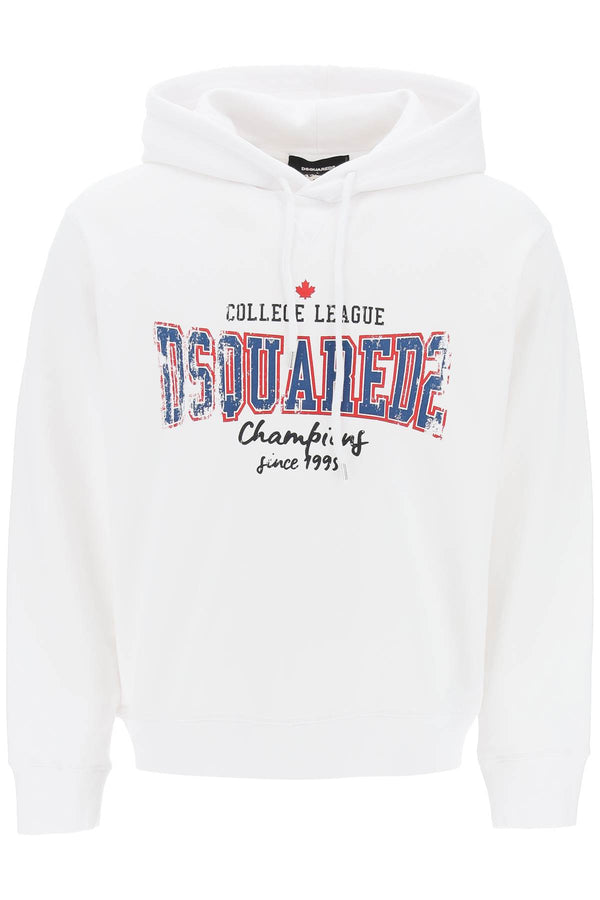 Dsquared2 Cool Fit Printed Hoodie - Men