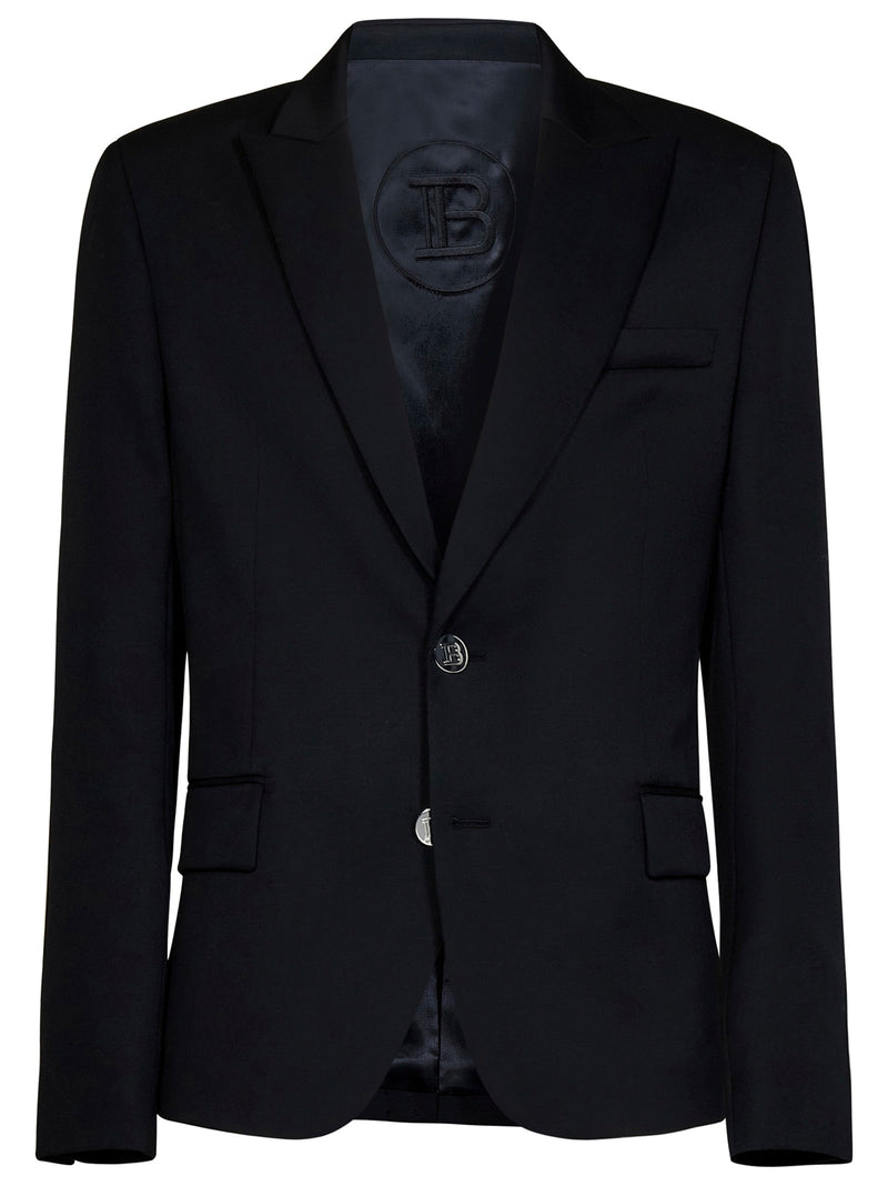 Balmain Double-breasted Wool Jacket - Men