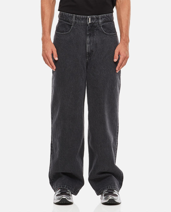 Givenchy Low Crotch Wide Jeans - Men