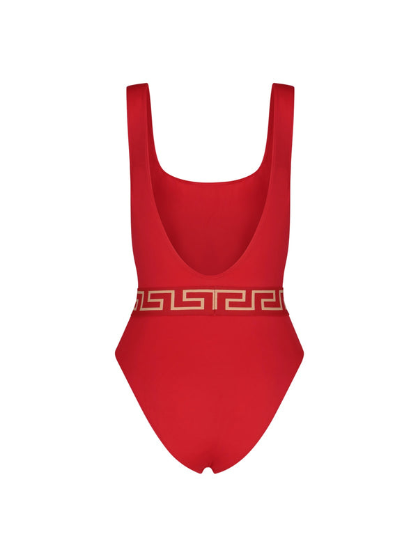 Versace Greca Border Low Back Swimsuit - Women